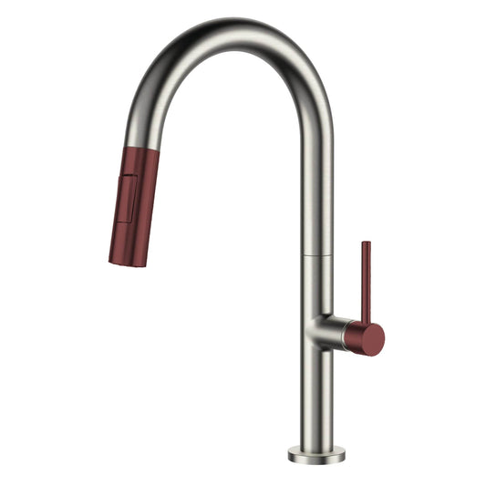 Fine Fixtures Pull Down Single Handle Kitchen Faucet
