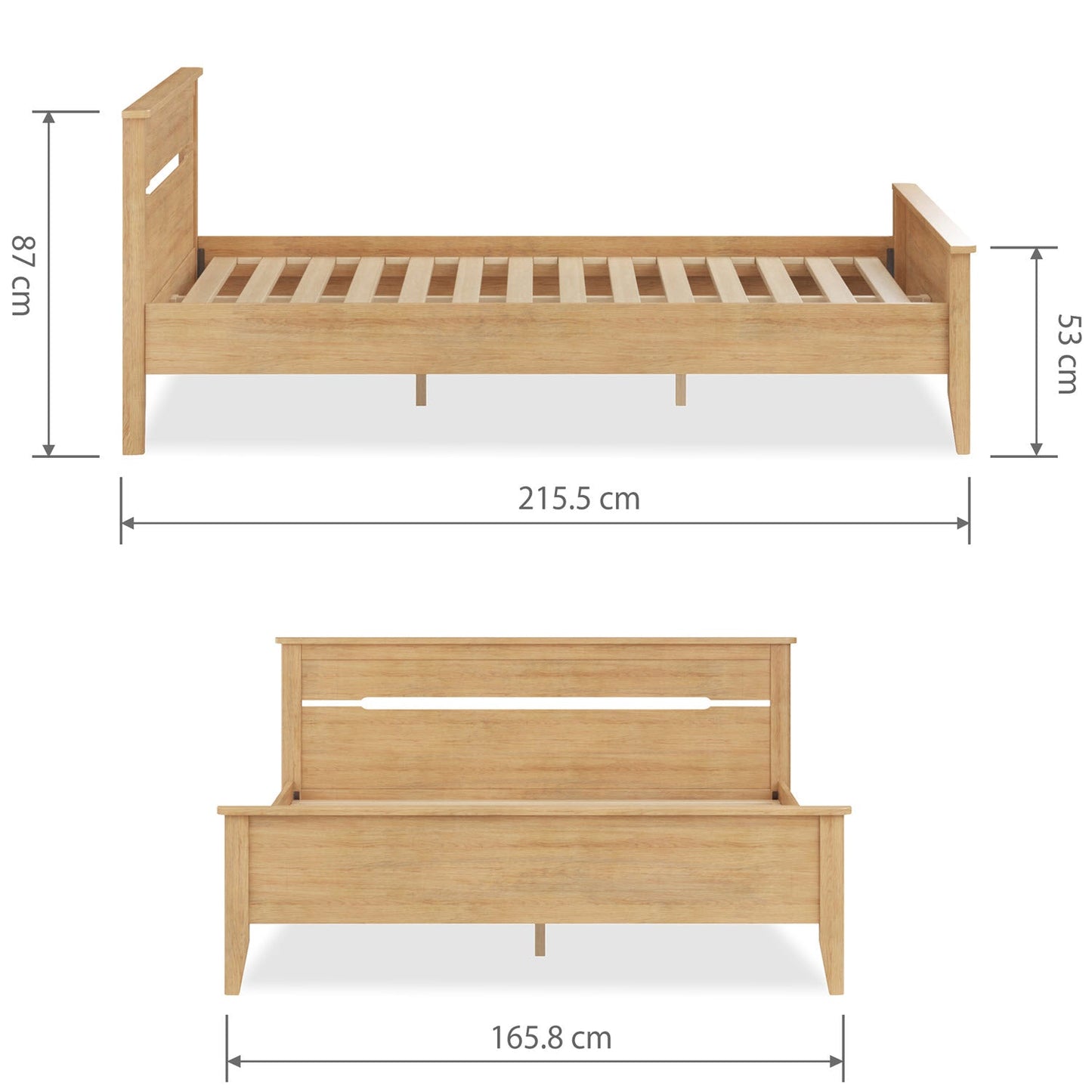 Cadre de lit Burleigh 5'0