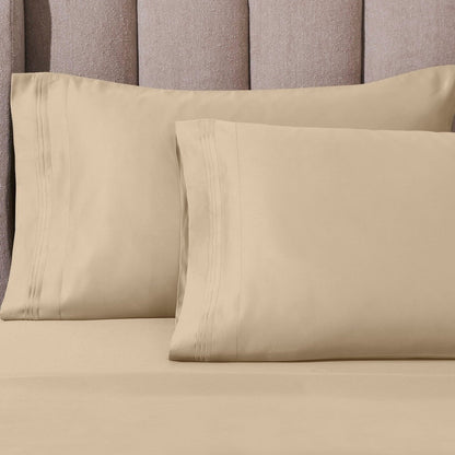Superior Egyptian Cotton 1000 Thread Count Deep Pocket Solid Sheet Set
