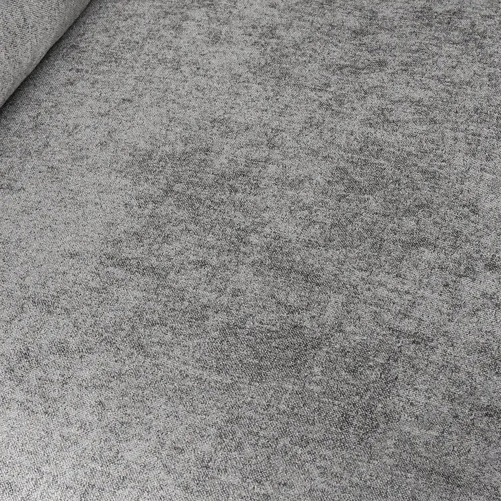 Canapés d'angle Deluxe Premium Cloud | Canapés d'angle 3 pièces en coton et lin gris clair avec méridienne et 120 coussins d'accoudoirs flexibles, 2 places