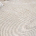 Canapés modulaires modernes Matrix | Canapé d'angle 3 pièces en velours côtelé beige avec méridienne 2 places