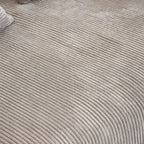 Canapés modulaires modernes Matrix | Ensemble de 5 pièces en velours côtelé marron en forme de U, 3 places