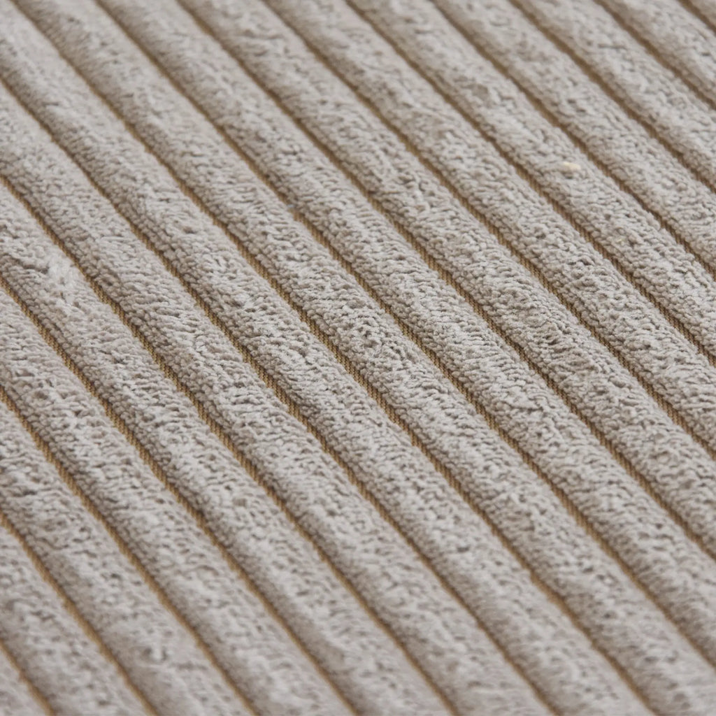 Canapés modulaires modernes Matrix | Ensemble de 5 pièces en velours côtelé marron en forme de U, 3 places