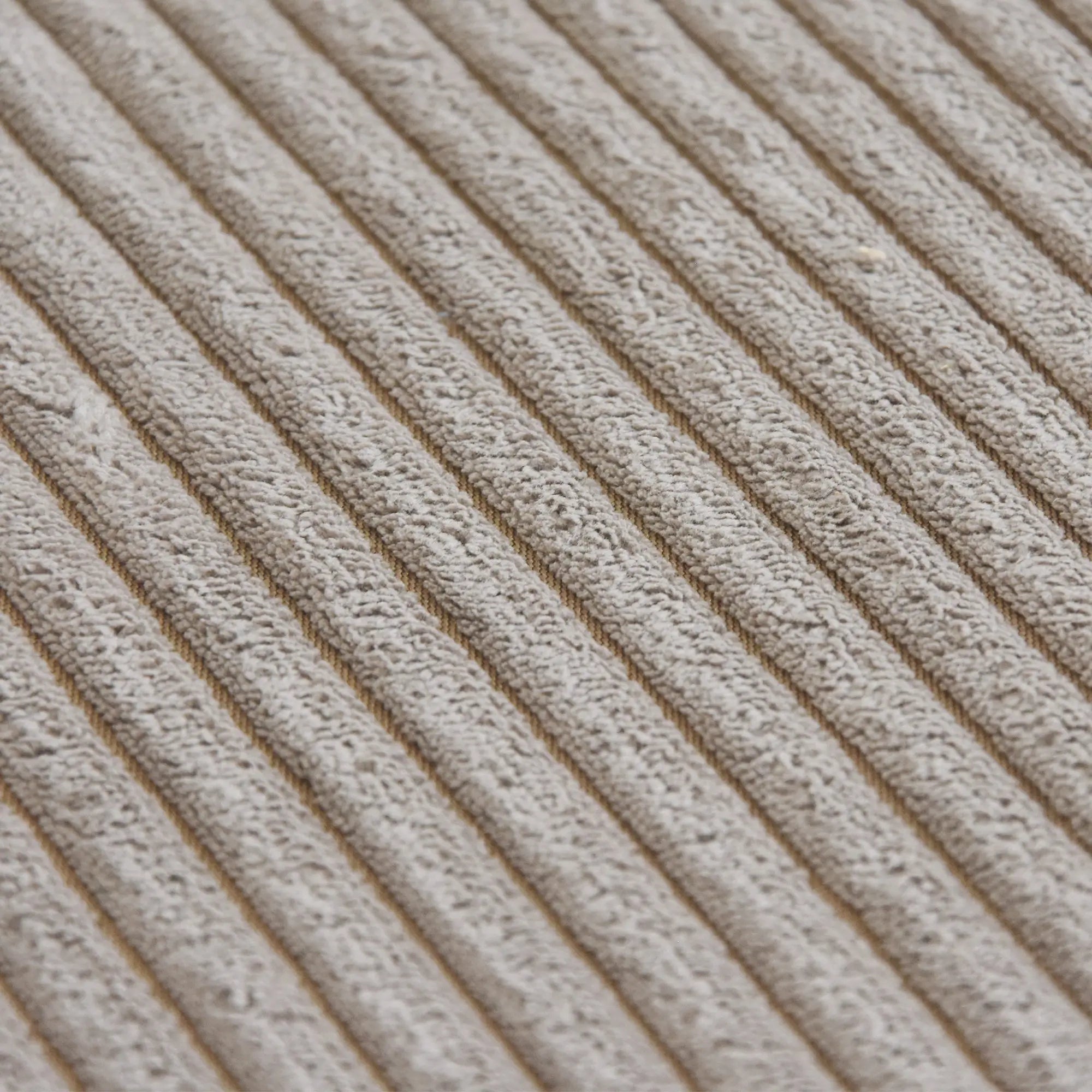 Canapés modulaires modernes Matrix | Ensemble de 5 pièces en velours côtelé marron en forme de U, 3 places