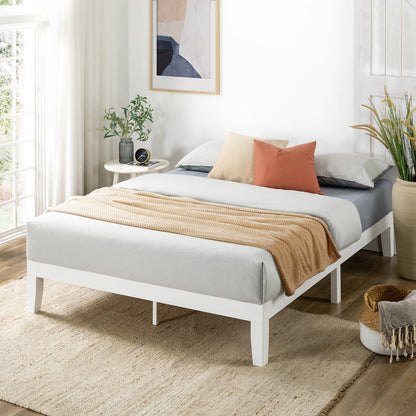 12 Classic Solid Wood Platform Bed Frame