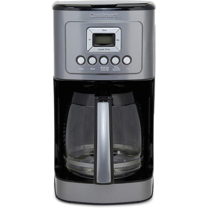 14-Cup Automatic Coffee Maker, Glass Carafe, Brew Strength Control, Gunmetal Stainless