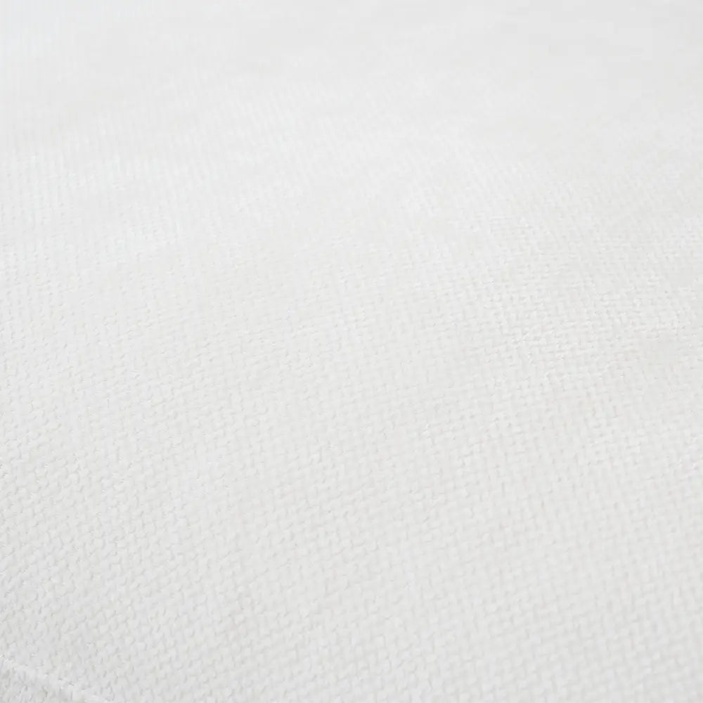 Canapés d'angle Deluxe Slope Cloud | Ensemble 5 pièces en lin blanc en forme de U, 120 coussins de dossier réglables, 3 places