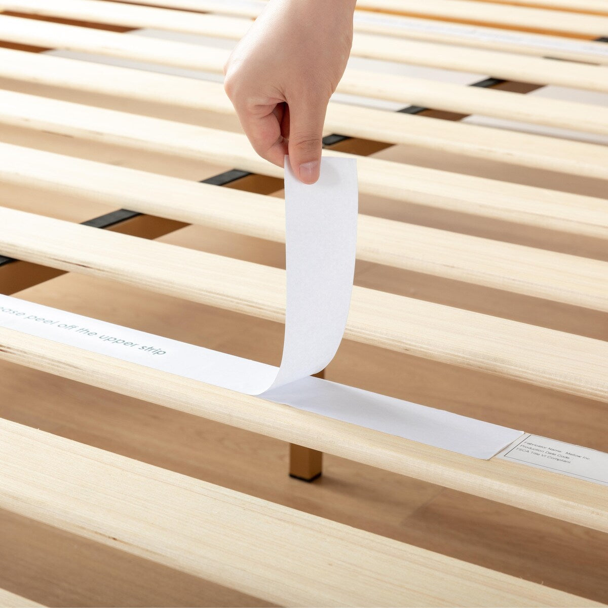 16 Inch Classic Solid Wood Platform Bed Frame in Multiple Finishes