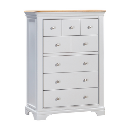 Commode haute Savoie à 8 tiroirs
