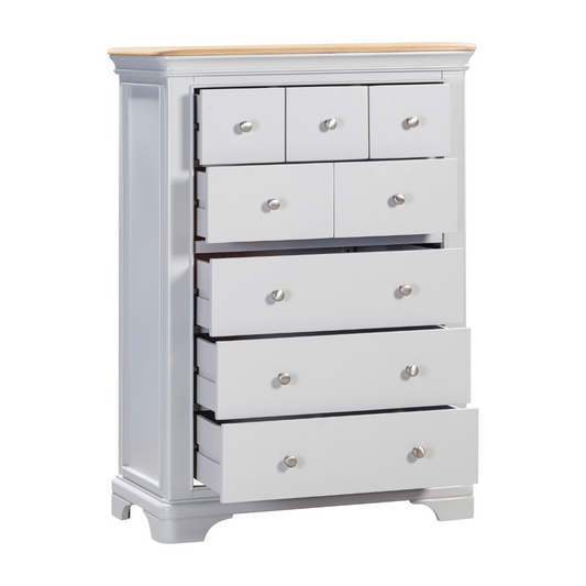 Commode haute Savoie à 8 tiroirs