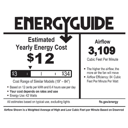 River of Goods Olivia Oil Rubbed Bronze Finish/ Crystal 52-inch LED Ceiling Fan - 52L x 52W x 18.25H - 52L x 52W x 18.25H