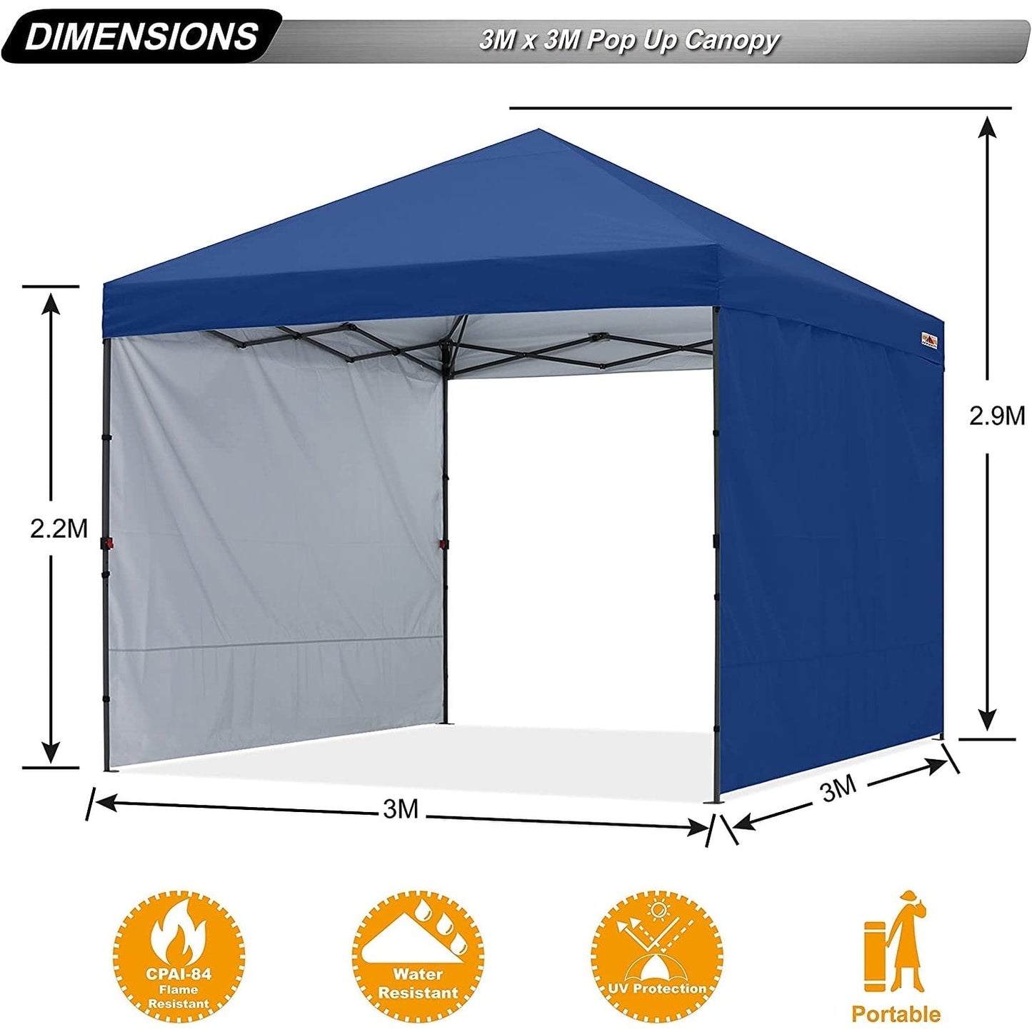 ABCCANOPY Durable Easy Pop up Canopy Tent Outdoor canopy tent