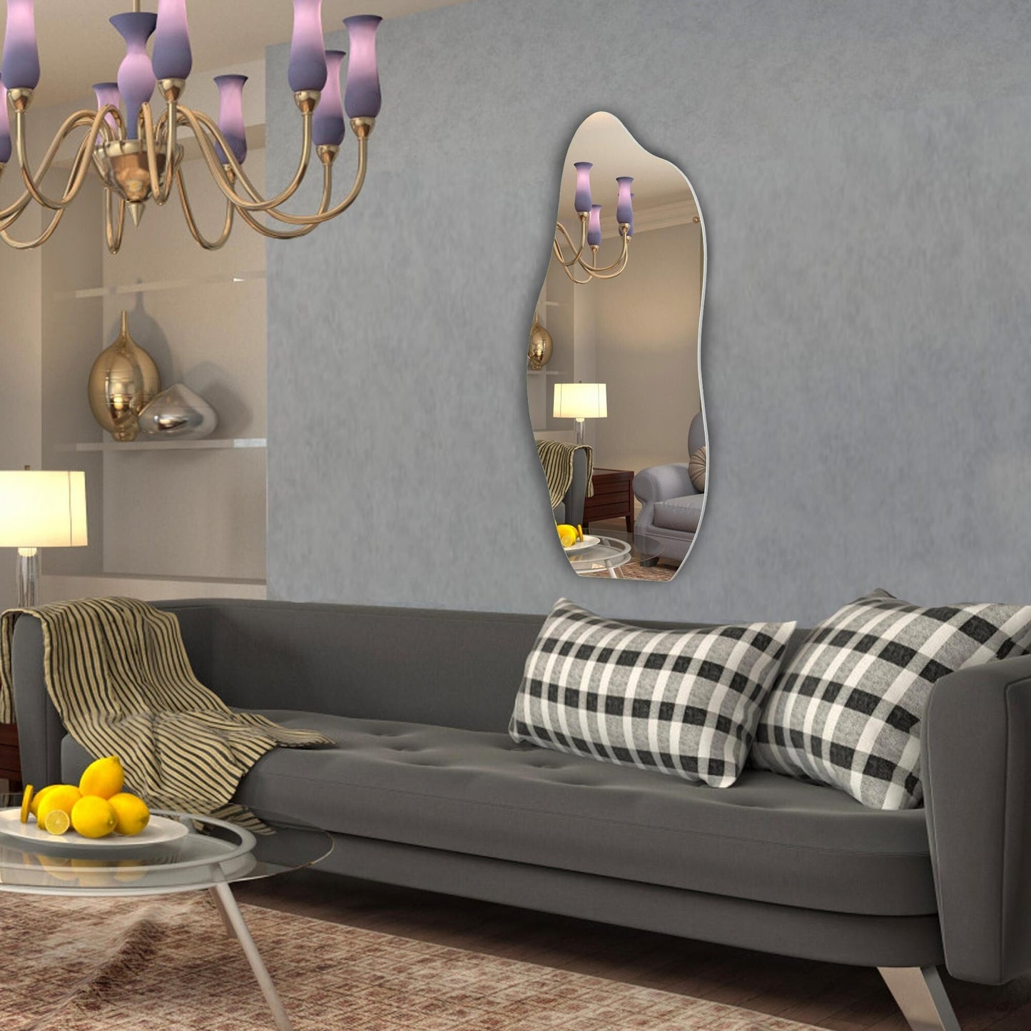 ALYA Asymmetrical Irregular Wall Mirror