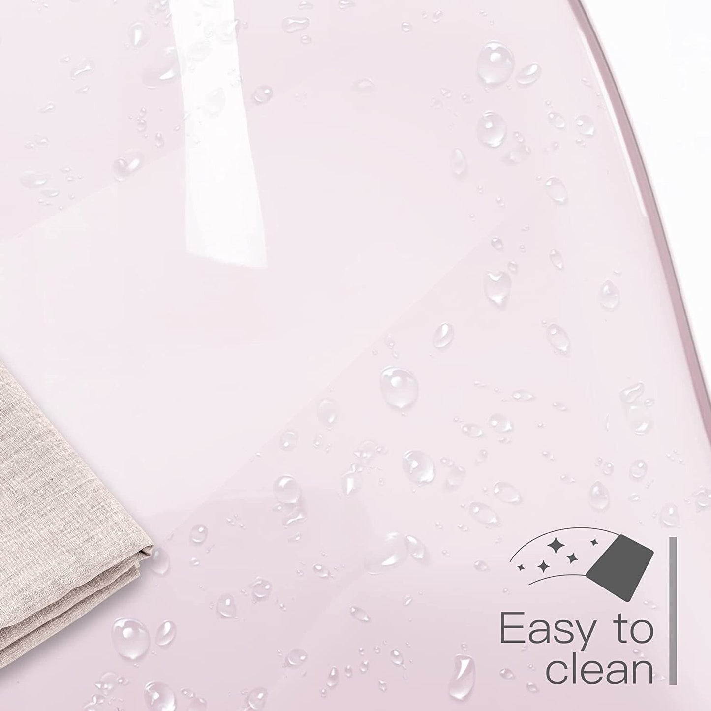 Acrylic Swivel adjustable height Armless Home office Rolling Chair