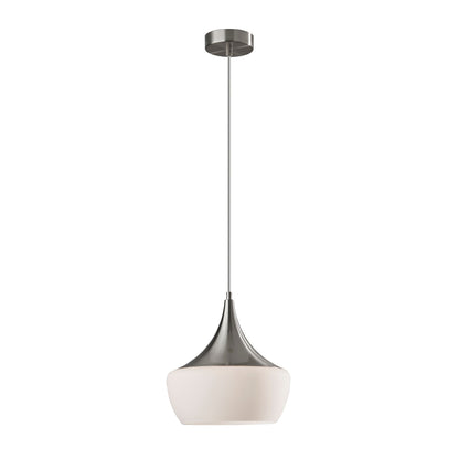 Adesso Black or Steel Eliza Pendant Lamp