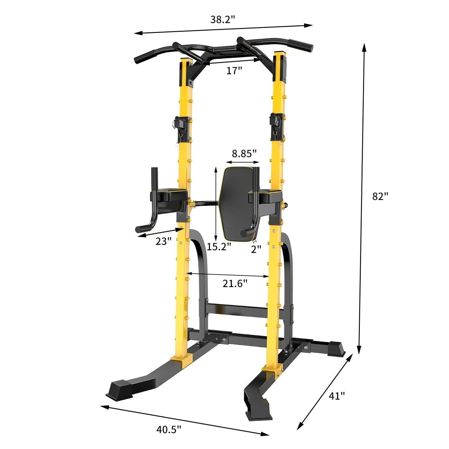 Ainfox Power Tower Multi-Function Home Strength Training Tower