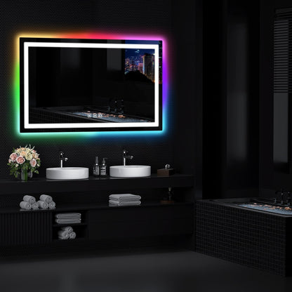 Anti-Fog RGB Backlit & LED Frontlit Bathroom Mirror