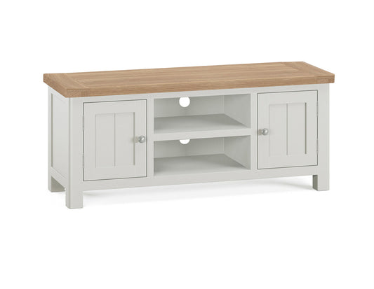 Grand meuble TV Camden Off White