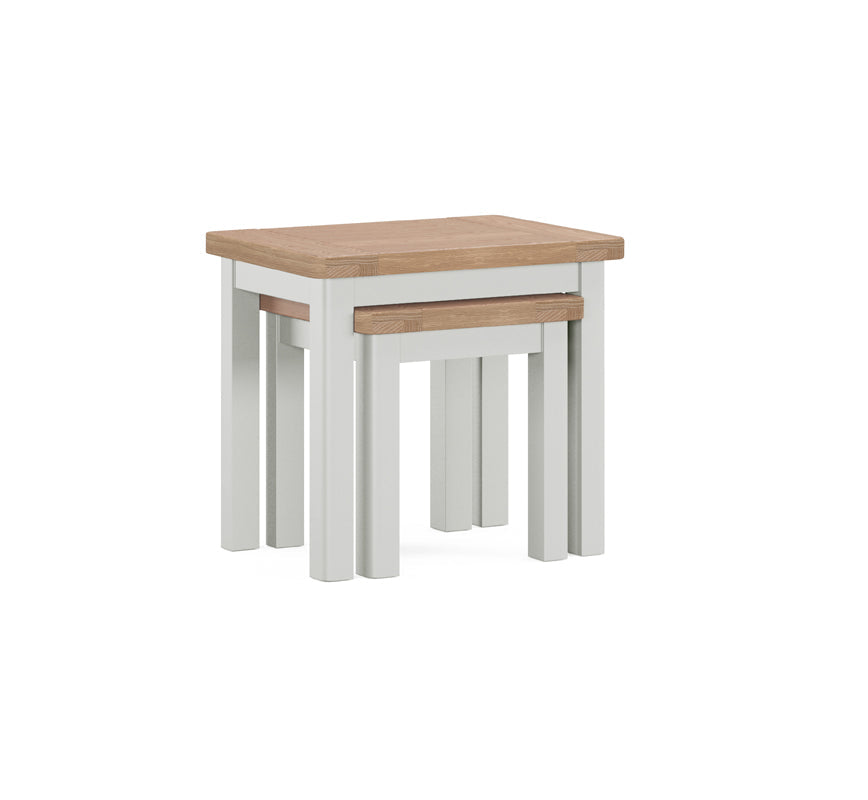 Tables gigognes Camden Off White