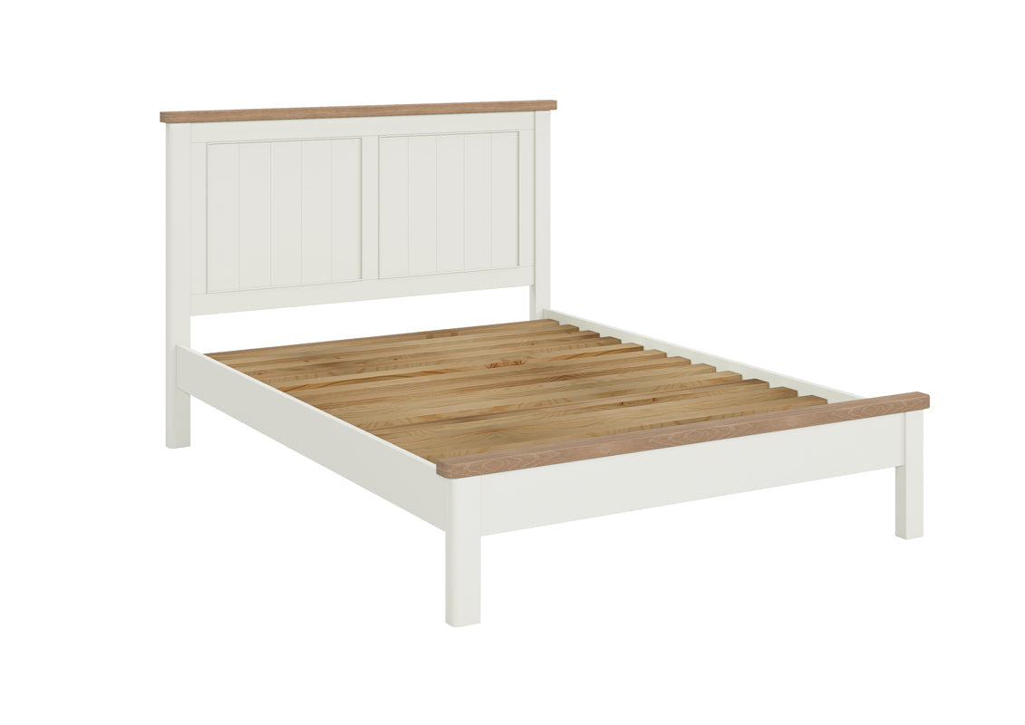 Cadre de lit Camden Off White 4'6