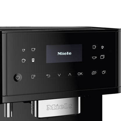 Miele CM 6160 MilkPerfection Countertop Coffee System- Obsidian black