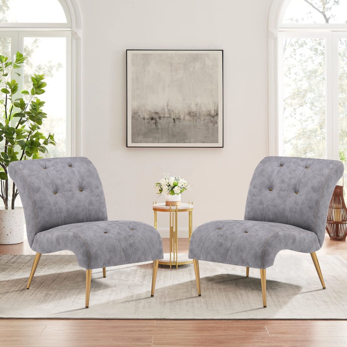 Chaise Lounge Couch Upholstered Accent Chair for Bedroom Living Room Chairs