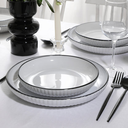 Christian Siriano Lustra Stoneware Dinnerware Set