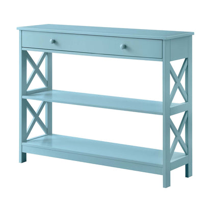 Convenience Concepts Oxford 1 Drawer Console Table with Shelves