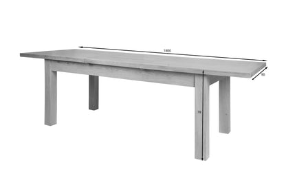 Table à manger extensible Cotswold 1.8