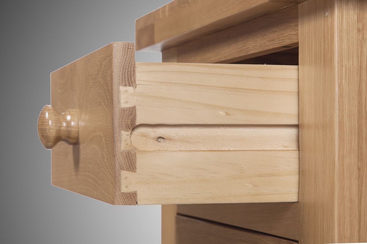 Table de chevet à 3 tiroirs Cotswold