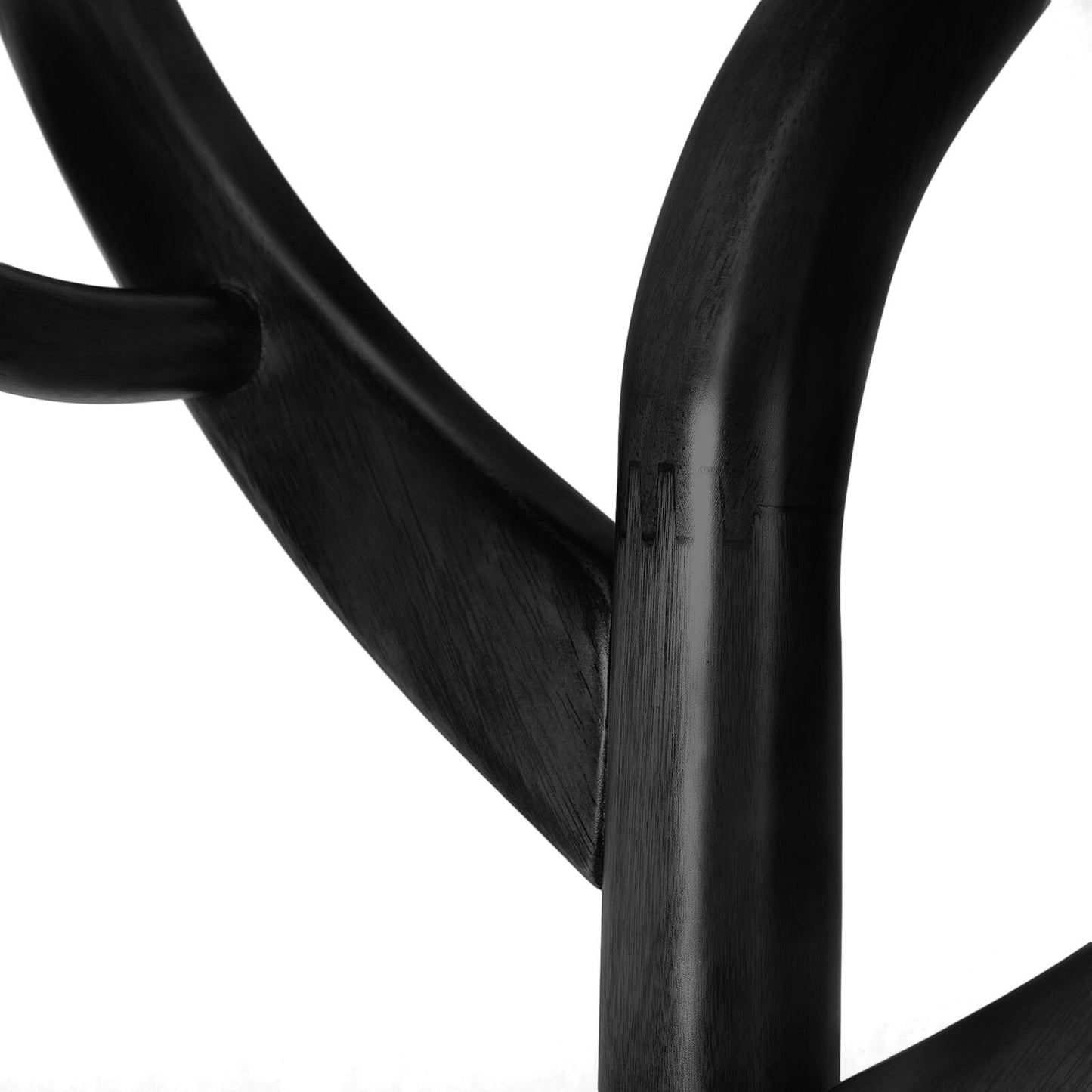 Tree-branch Rubberwood Freestanding Coat Rack with 8 Hooks - 24.5W x 70.87H