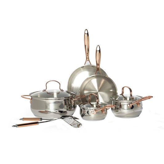 Denmark 10PC Stainless Steel Cookware Set