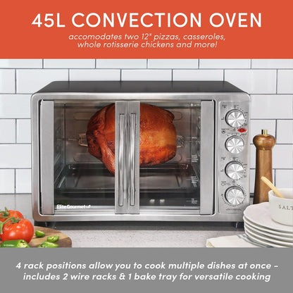 Elite Platinum Double Door Oven with Rotisserie and Convection