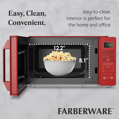 Farberware 700-Watt Compact Countertop Microwave