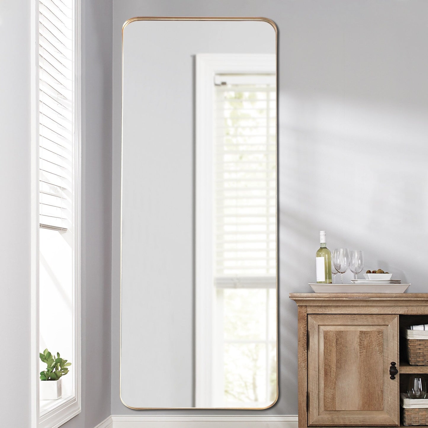 Full Length Mirror Large Wall Mounted Mirror Full Body Mirror