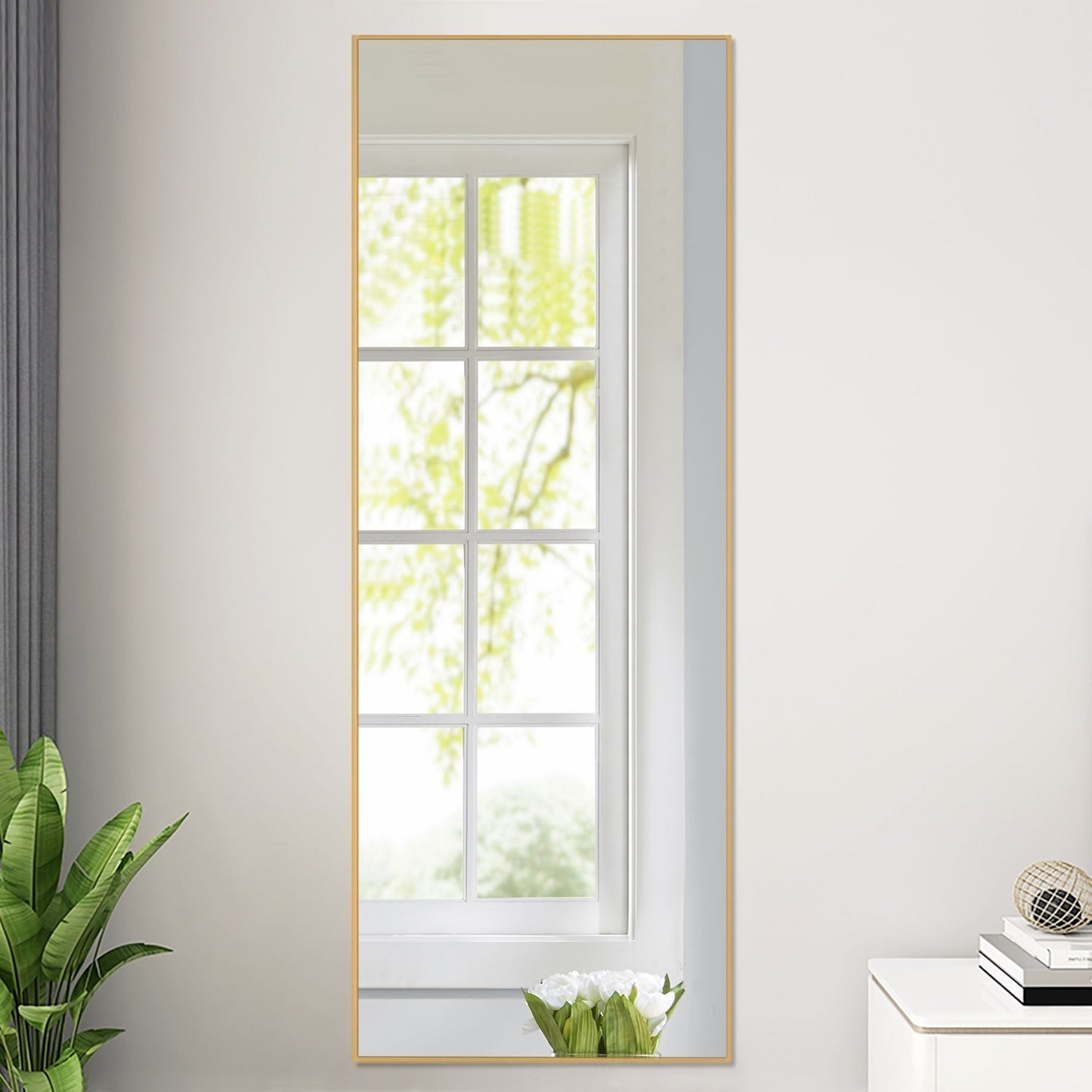 Full Length Mirror Large Wall Mounted Mirror Full Body Mirror