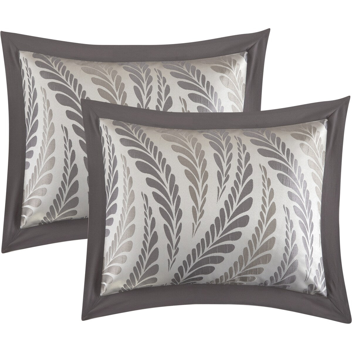 Nanshing Caspa 7 Piece Chic Leaf Design Comforter Set