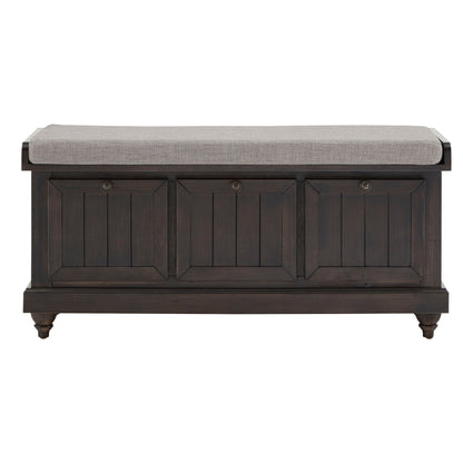 Granger Storage Bench with Linen Seat Cushion by iNSPIRE Q Classic