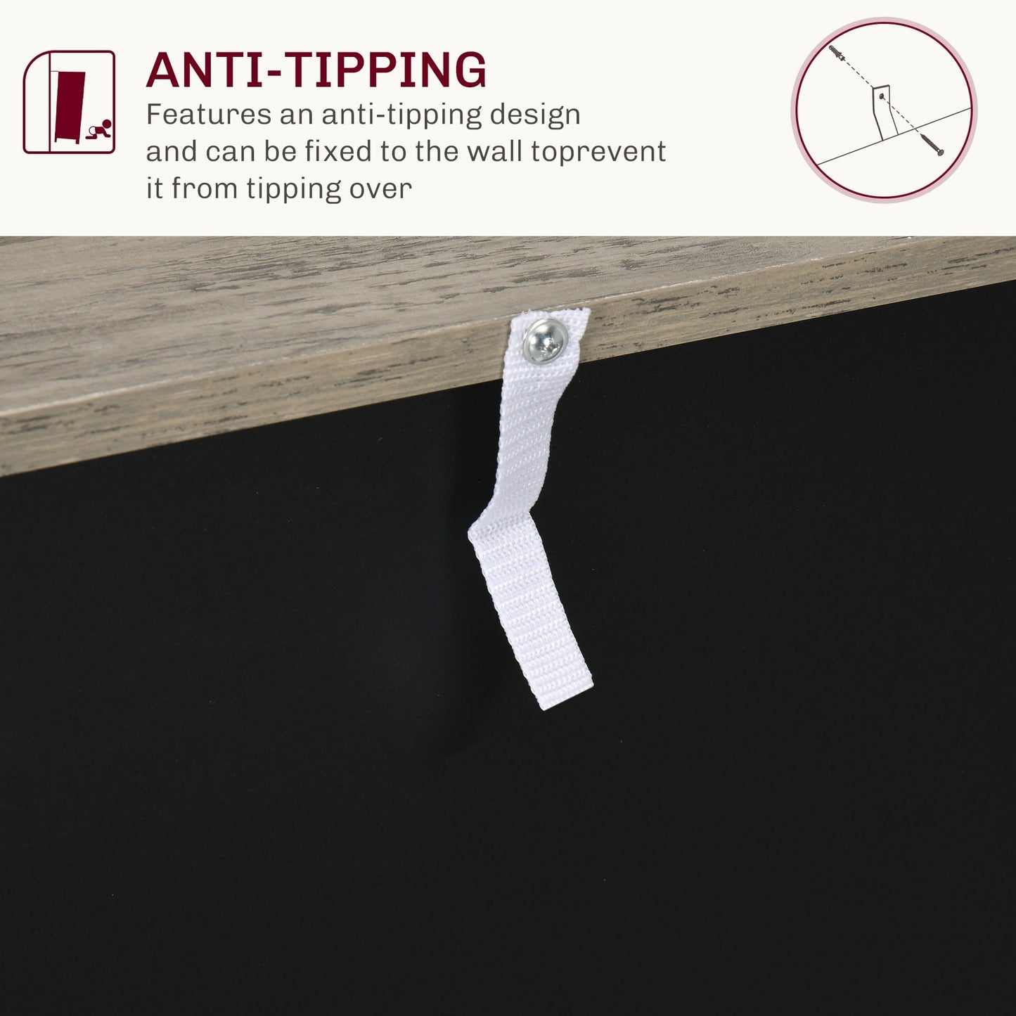 HOMCOM 32 Farmhouse Barn Door Style Sideboard Cabinet,Buffet Storage Cabinet Coffee Bar for Living Room or Entryway