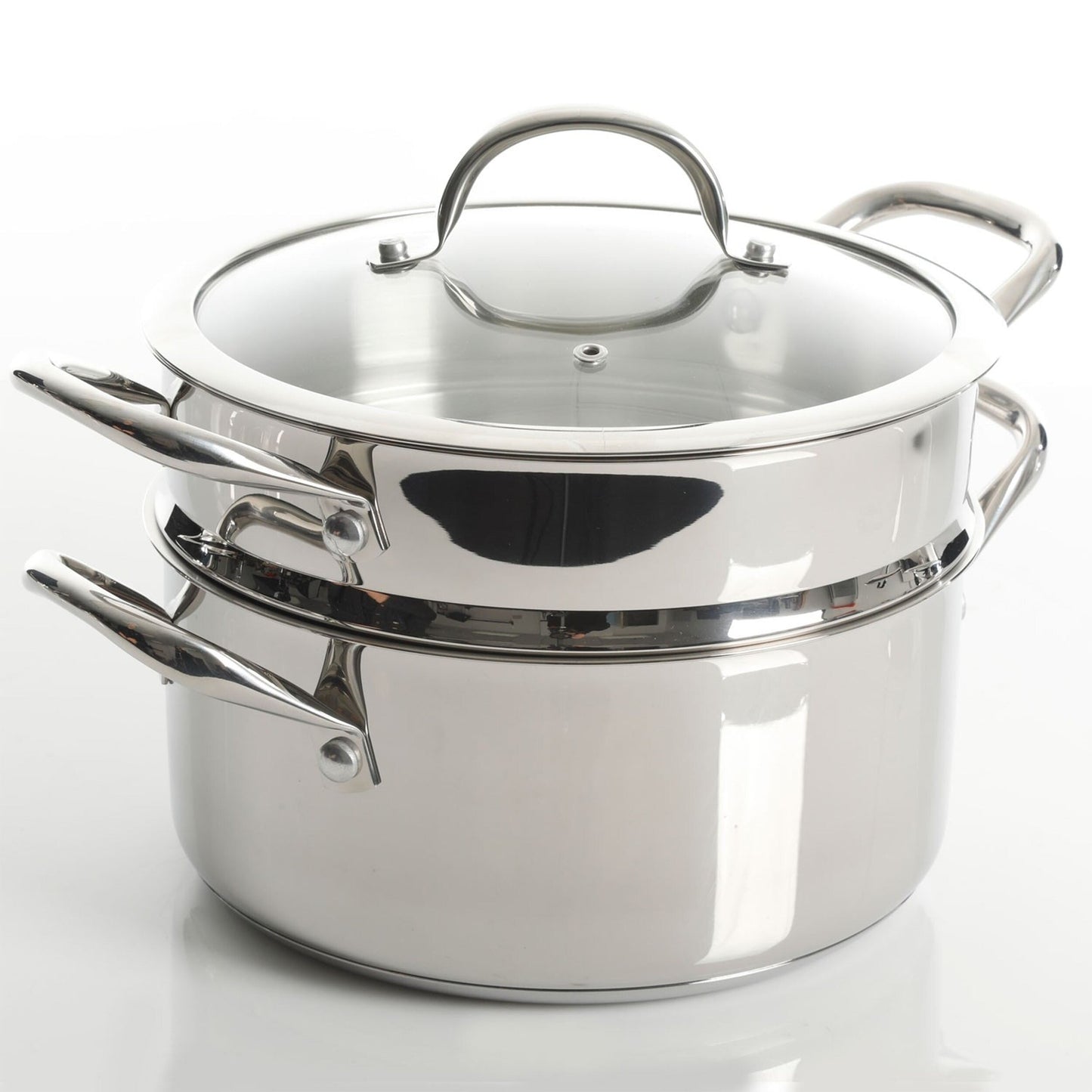 Heavy Duty Stainless Steel Cookware 10 Piece Set