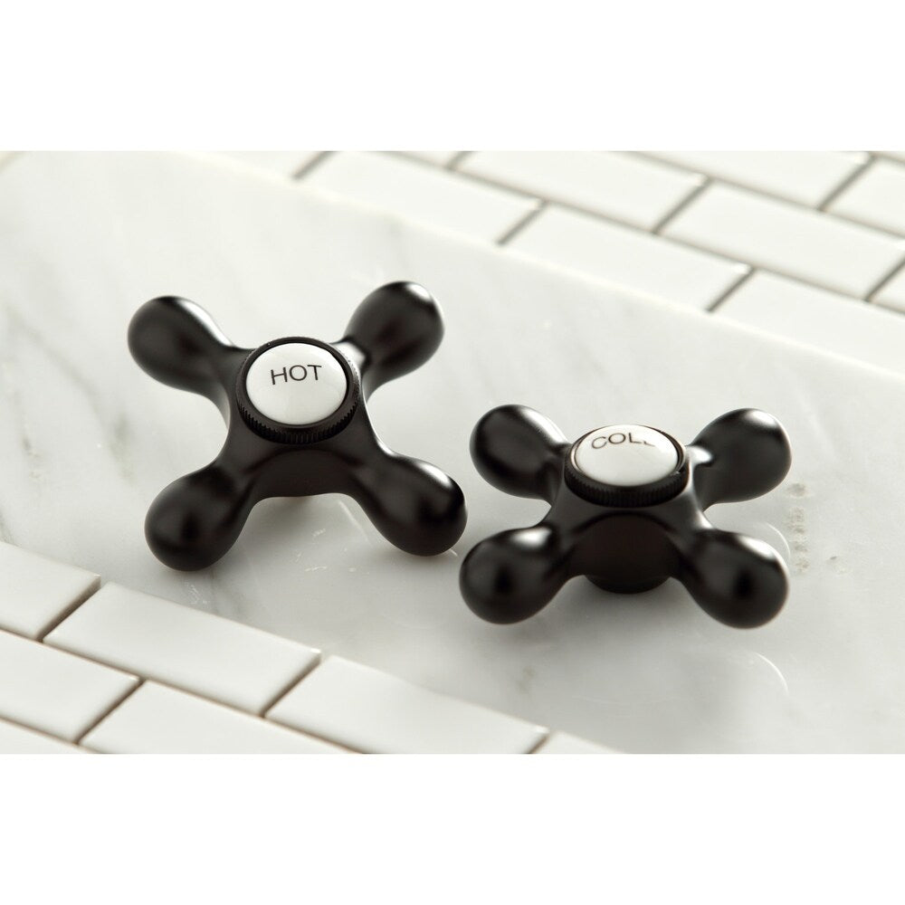 Kingston Brass Heritage Bridge Kitchen Faucet with Brass Sprayer