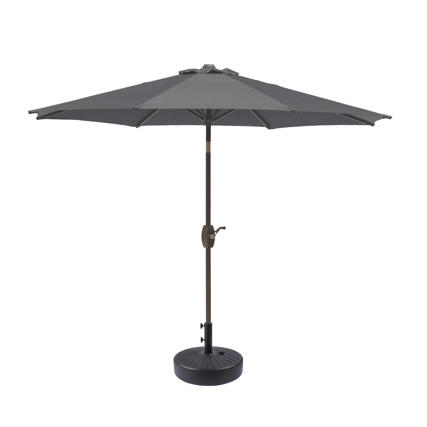 Holme 9-foot Patio Umbrella and Base Stand
