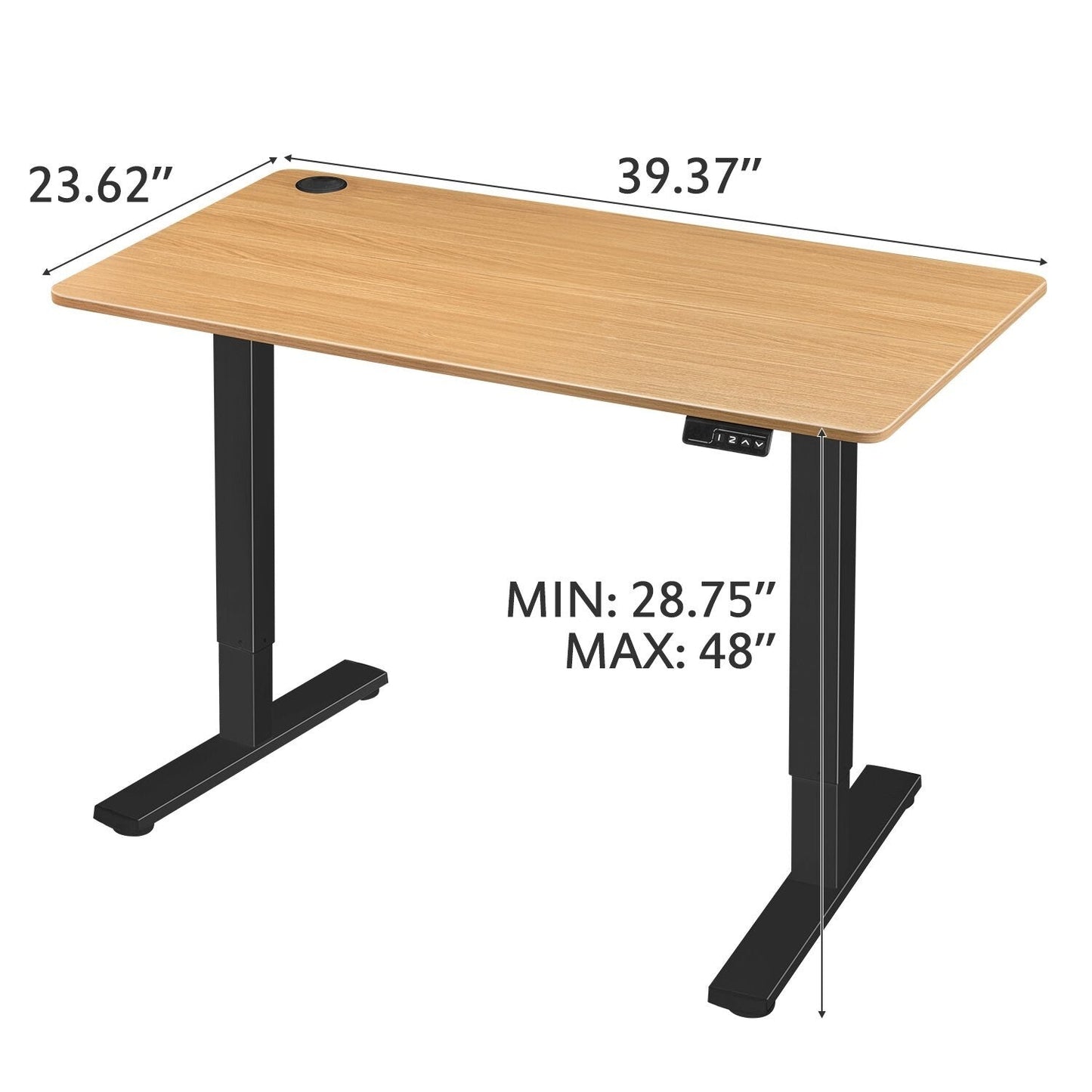 Homall Electric Height Adjustable Standing Office Desk