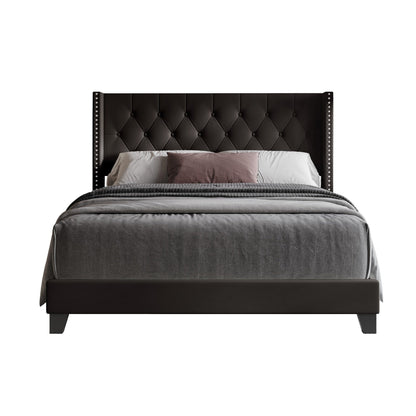 Homer Tufted Upholstered Panel Bed