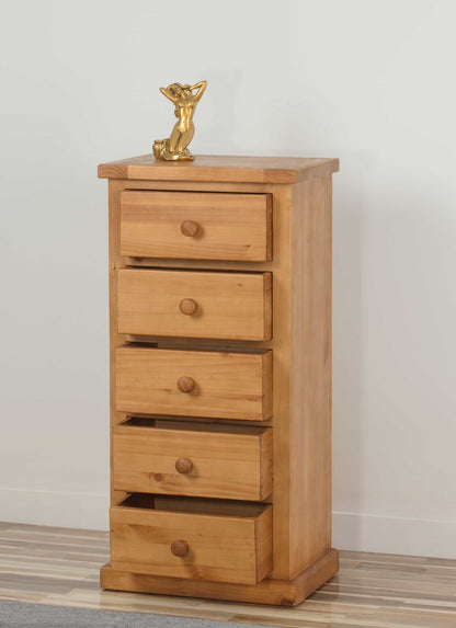 Rutland 5 tiroirs étroit