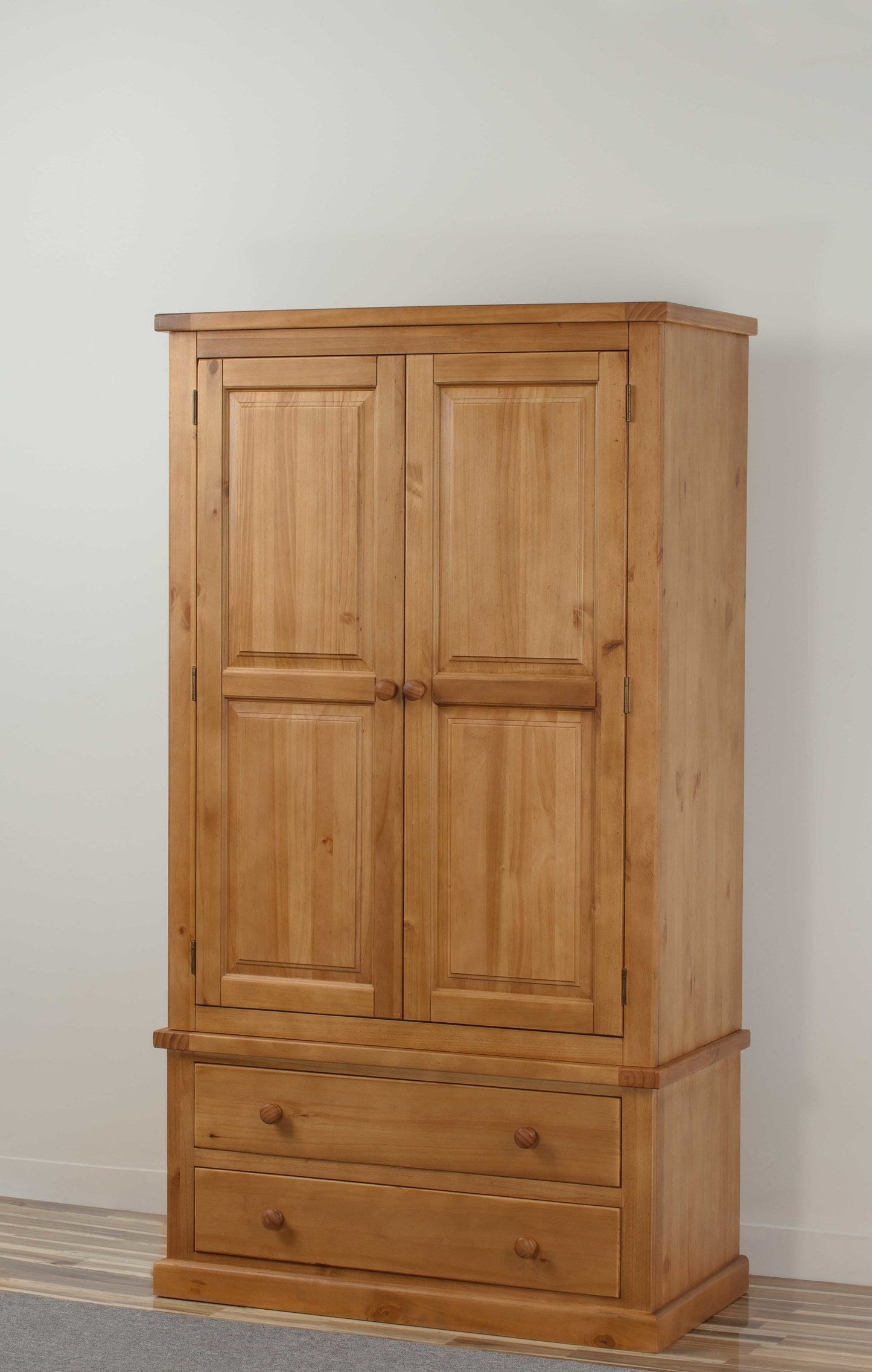 Armoire double Rutland avec tiroir