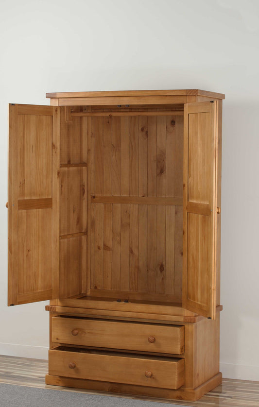 Armoire double Rutland avec tiroir