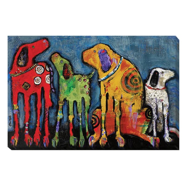 Jenny Foster 'Best Friends' Canvas Art