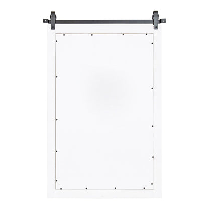 Kate and Laurel Cates Rustic Rectangular Wall Mirror