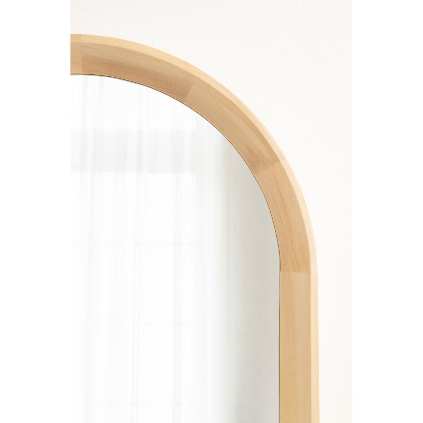 Kate and Laurel Hatherleigh Arch Wood Wall Mirror